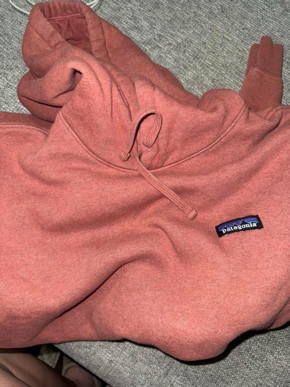 Patagonia Rose-Tone Hoodie with Small Chest Logo